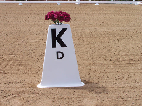 Burlingham Sports Dressage Tower Letters - One Size - Jumps & Arena Equipment