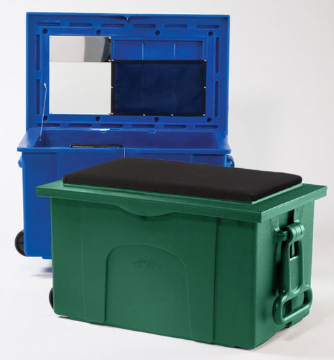 Burlingham Sports Deluxe Sport Trunk with Padded Seat - Hunter - Trunks