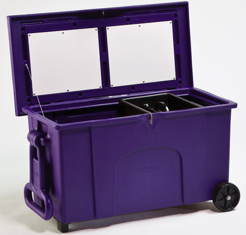 Burlingham Pony Sport Trunk with Padded Seat - Purple / N/A - Trunks