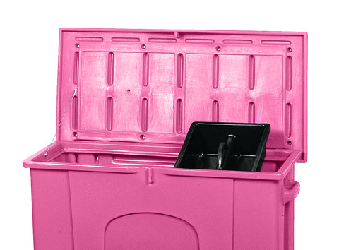 Burlingham Pony Sport Trunk with Padded Seat - Pink / N/A - Trunks