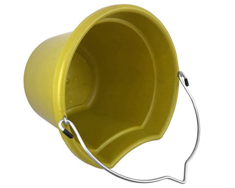 20-Quart Flatback Bucket 11" Tall