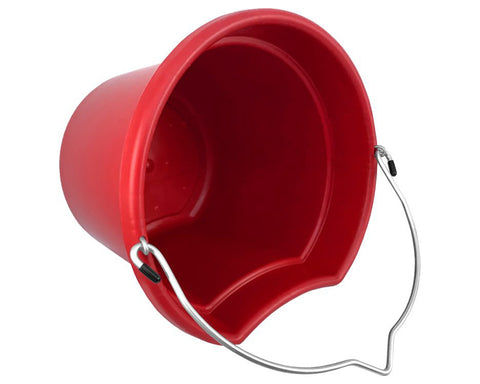 8-Quart Flatback Bucket 8.5" Tall