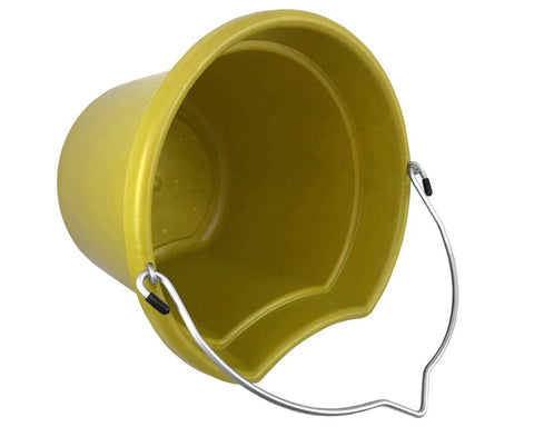 8-Quart Flatback Bucket 8.5" Tall