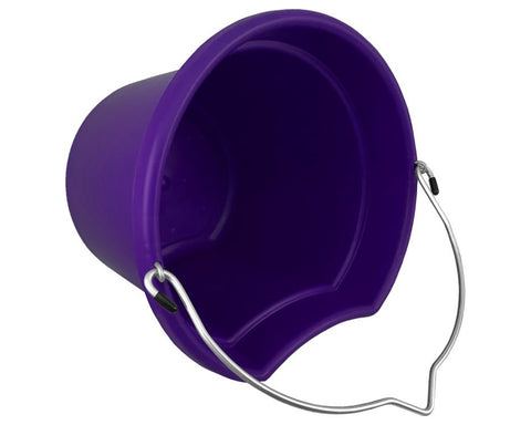 8-Quart Flatback Bucket 8.5" Tall