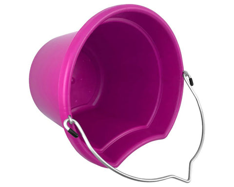 8-Quart Flatback Bucket 8.5" Tall