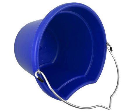 8-Quart Flatback Bucket 8.5" Tall