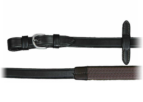 Vespucci Eventing Reins with Buckles