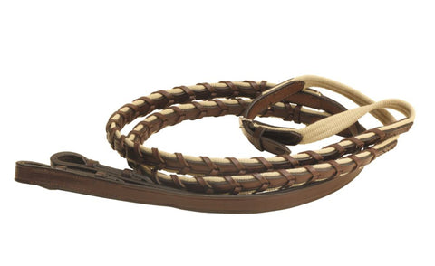 Tory Leather Company 5/8" x 54" Cross Country Reins with Hook Stud Ends