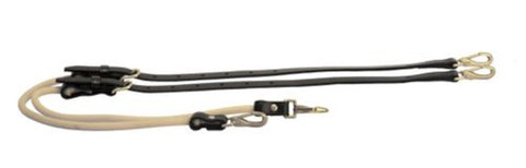 Tory Leather Company Leather & Surgical Tubing Side Reins
