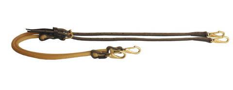 Tory Leather Company Leather & Surgical Tubing Side Reins