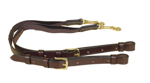 Tory Leather Company Elastic End Pony Side Reins