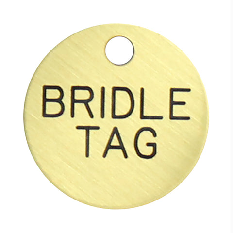 1'' Round Bridle & Accessory Tag