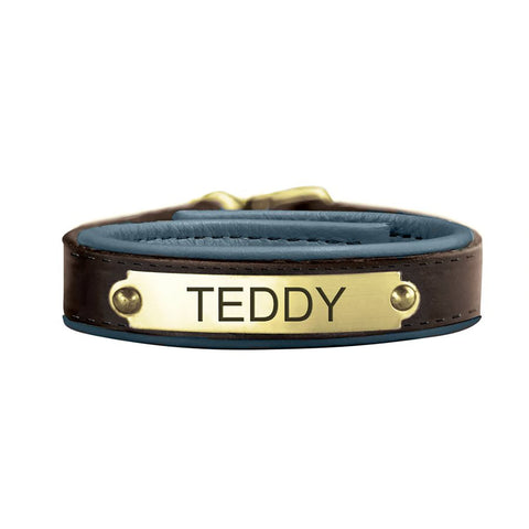 Perri’s® Padded Leather Nameplate Bracelet
