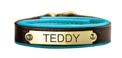 Perri’s® Padded Leather Nameplate Bracelet