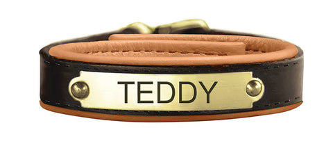 Perri’s® Padded Leather Nameplate Bracelet