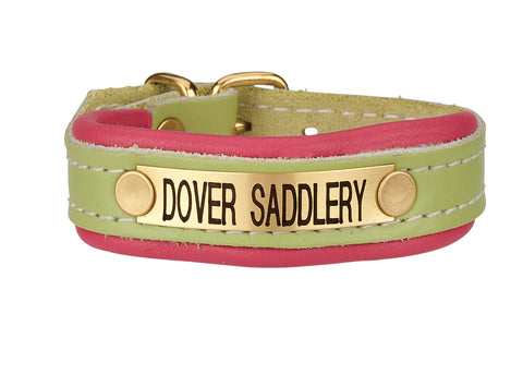 Perri’s® Padded Leather Nameplate Bracelet