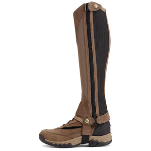 Demi-chaps Ariat Classic II Cuir Marron – Taille ST (petit/grand), #9820