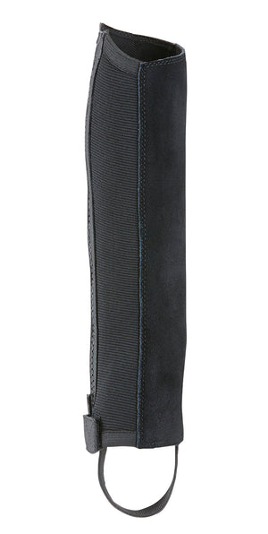 Ariat Scout Half Chap Nero – Mezzo Stivaletto In Pelle Unisex Adulto, Taglia Media, MPN 10012739