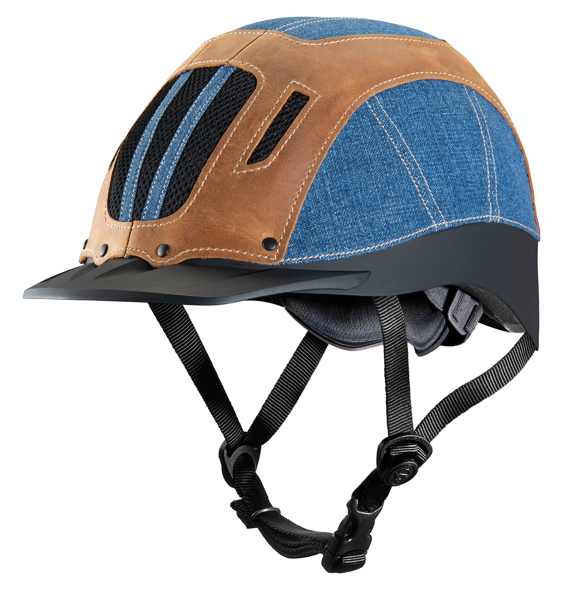 CASCO EQUITAZIONE TROXEL SIERRA MARRONE M BASSO PROFILO SureFit