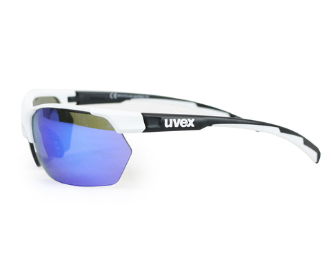 uvex Sportstyle 114 Sunglasses - White/Black Matte - Caps & Headwear Accessories