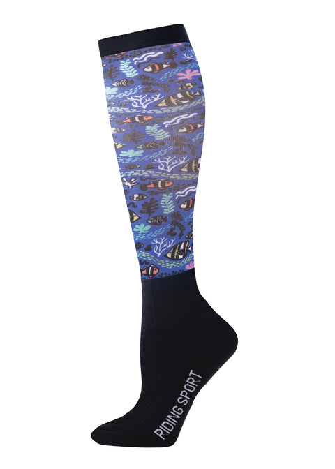 Riding Sport™ Footprintz Printed Peddies