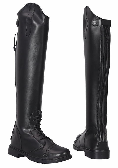 TuffRider® Ladies' Starter Back-Zip Field Boots in Synthetic Leather