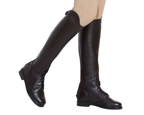 TuffRider® Ladies' Starter Back-Zip Field Boots in Synthetic Leather