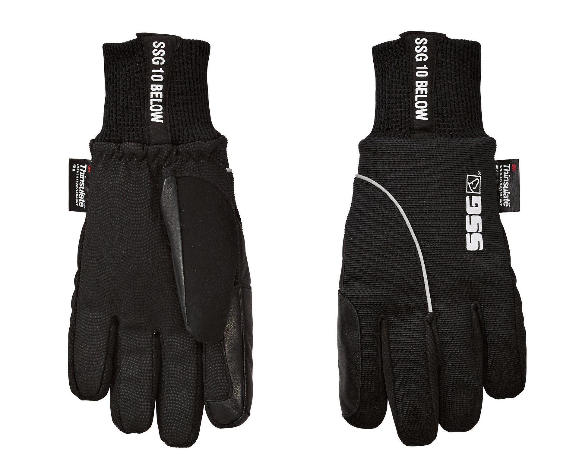 Gants D'équitation SSG Noirs - Taille Moyenne - Occasion