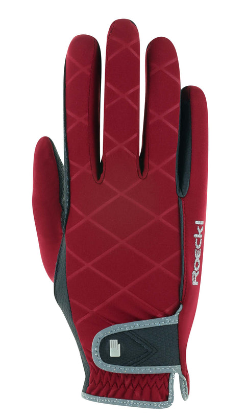 Roeckl® Ladies’ Julia Winter Gloves - Syrah / 6 - Schooling Gloves