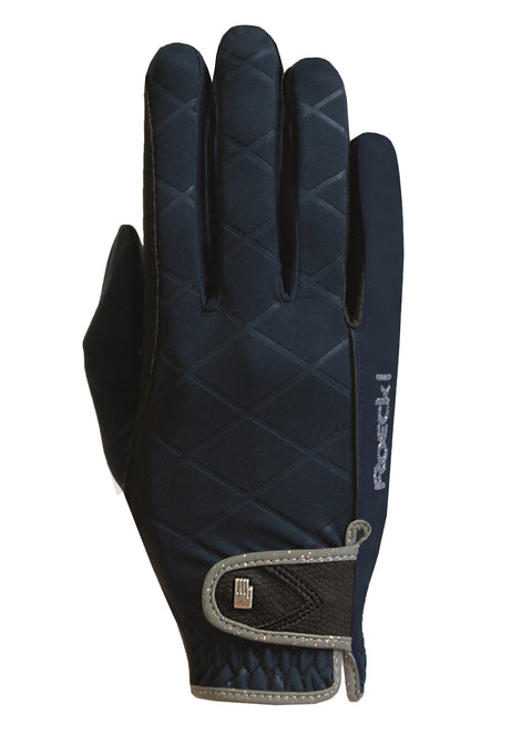 Roeckl® Ladies’ Julia Winter Gloves - Night Blue / 6 - Schooling Gloves