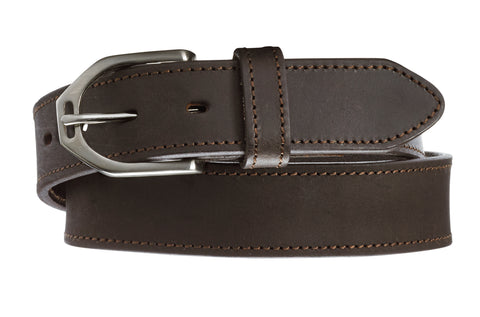 IconEQ™ Ladies’ Stirrup Buckle Topstitch Belt