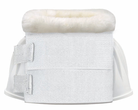 Rider's International™ PVC Hook-and-Loop Bell Boots with Fleece