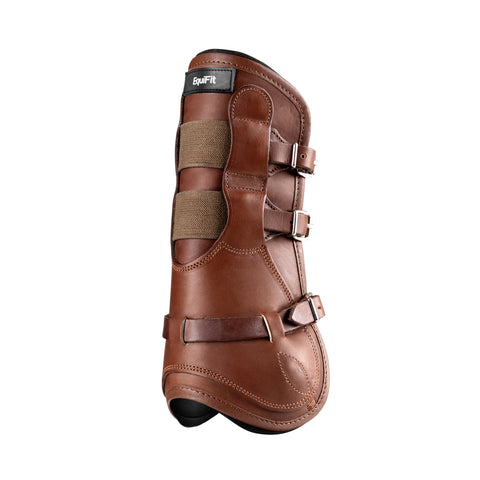EquiFit® Hind T-Boot Luxe™, Brown, Extended Straps