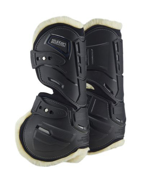 Stübben Hybrid Open-Front Fleece-Lined Tendon Boots