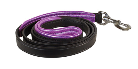 Perri’s® Padded Leather Nameplate Dog Leash