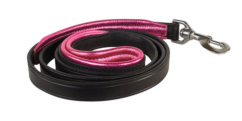 Perri’s® Padded Leather Nameplate Dog Leash