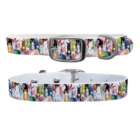 C4 Equine Print Dog Collar