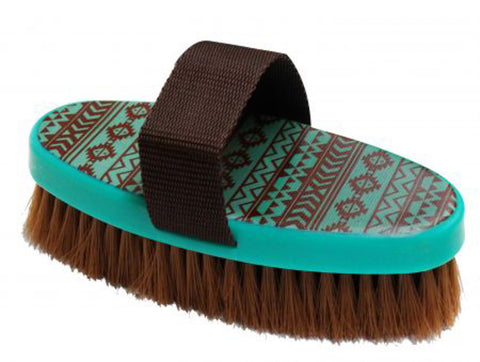 Medium Bristle Brush with Navajo Print