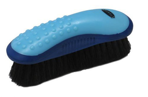Showman® Extra-Soft Horsehair Finishing Brush with Grip-Dot Handle