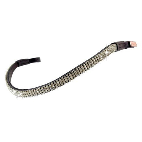 Beasties™ Luminosity Silver Wave Diamond Browband