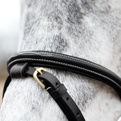 Horze Constance Padded Flash Snaffle Bridle