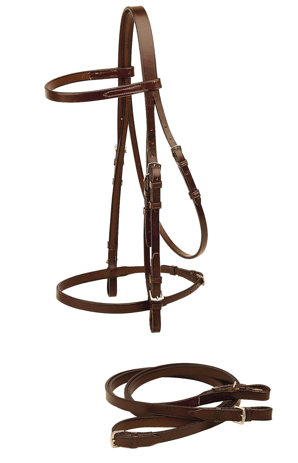 thumbnail image 2 of Zaldi Spanish Leather Bridle With Handmade Mosquero 2 of 13