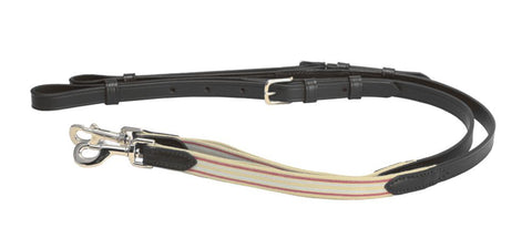 Tory Leather Company Bridle Leather 3/4" Side Reins with Elastic