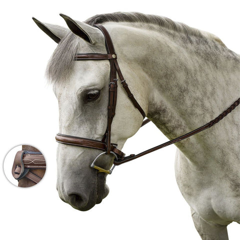 Marcel Toulouse Platinum Liza Hunter Derby Bridle