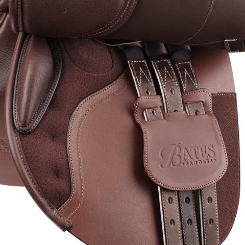 Bates Caprilli Close Contact+ Forward Flap with Luxe Leather Saddle