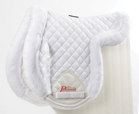 Shires SupaFleece Rimmed Shaped Pad