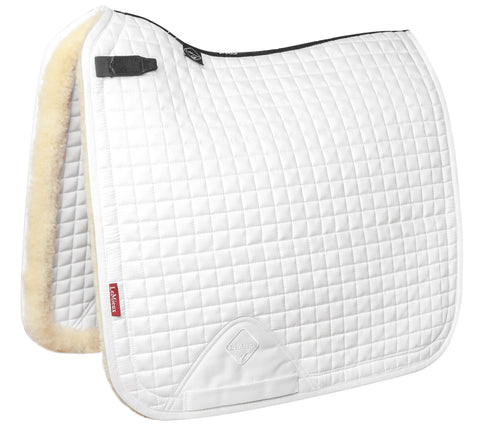 LeMieux® Sensitive Skin Dressage Pad - White / Large - Square Pads