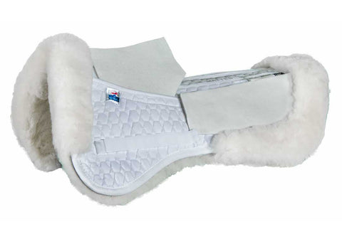 E.A. Mattes Dressage Correction Half Pad with Rear Trim & Pockets for Shims