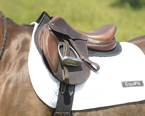 EquiFit® Pony ImpacTeq Contour Half Pad with Colored Trim