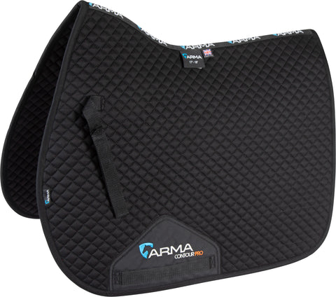 ARMA All-Purpose Saddle Pad - Black / 15-16.5 - Square Pads